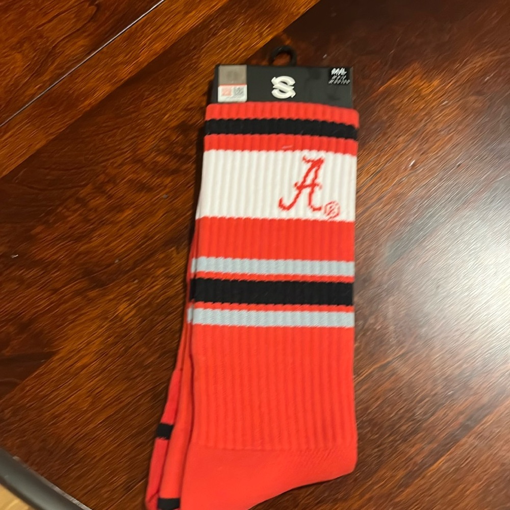 University of Alabama socks NWT